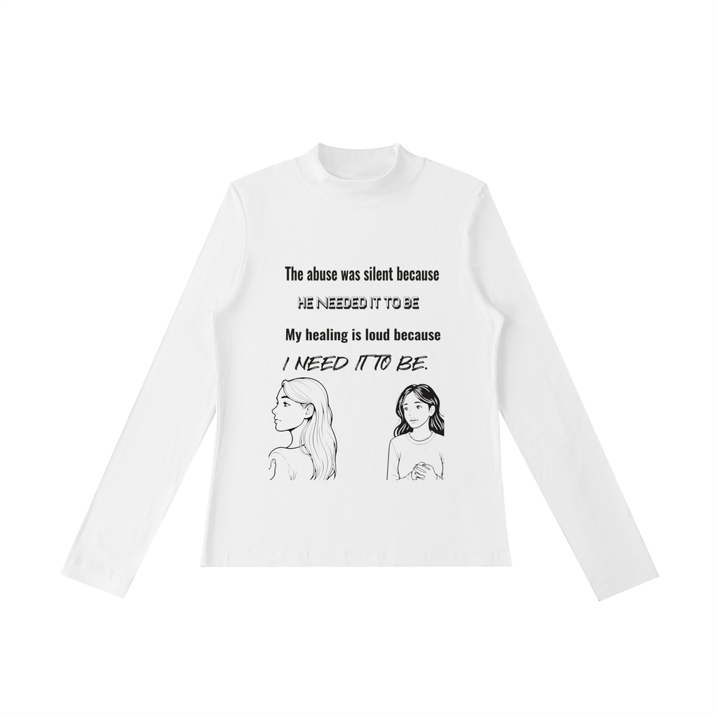 Essential Mock Neck Long Sleeve T-Shirt