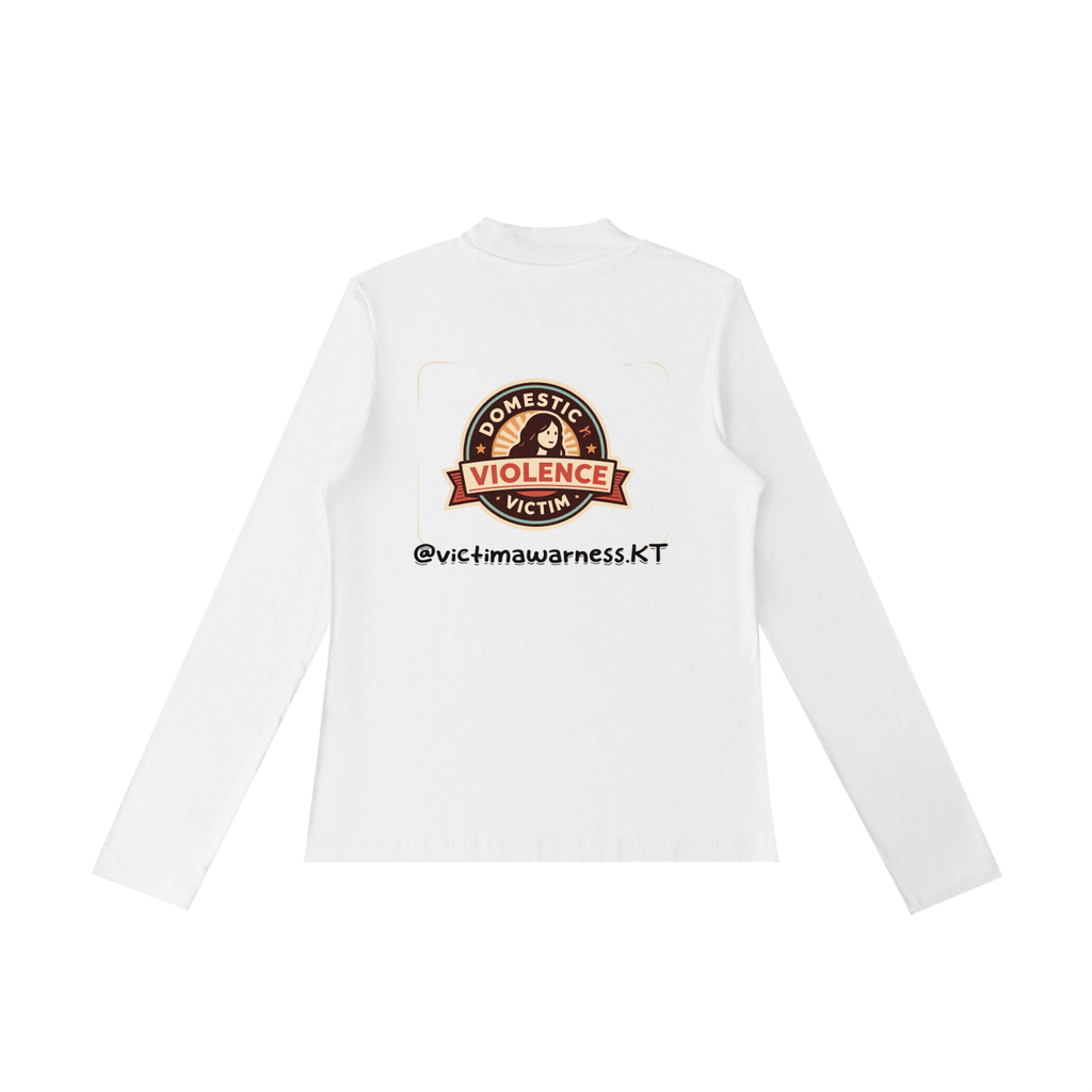 Essential Mock Neck Long Sleeve T-Shirt